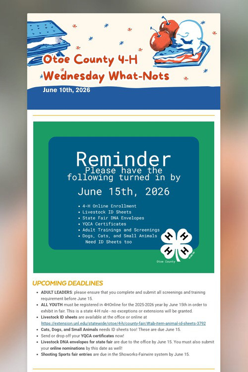 Wednesday What-Nots 6/10