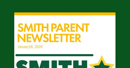 SMITH PARENT NEWSLETTER