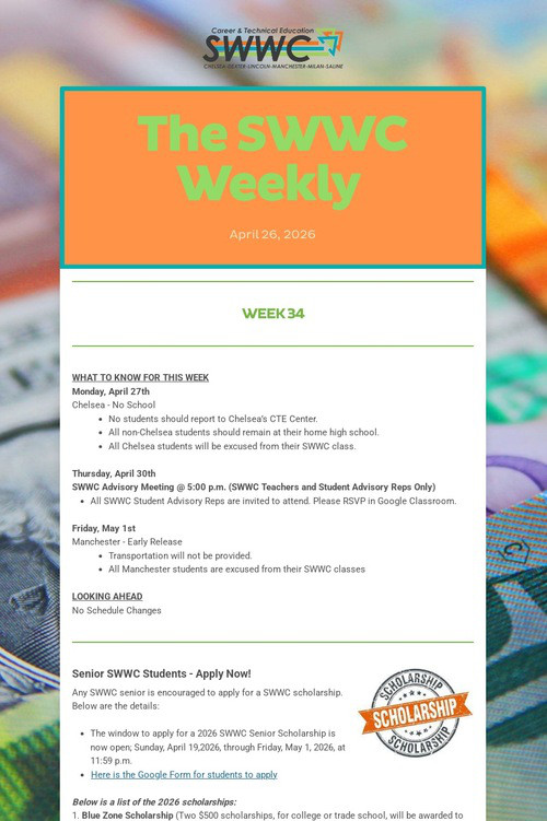 The SWWC Weekly