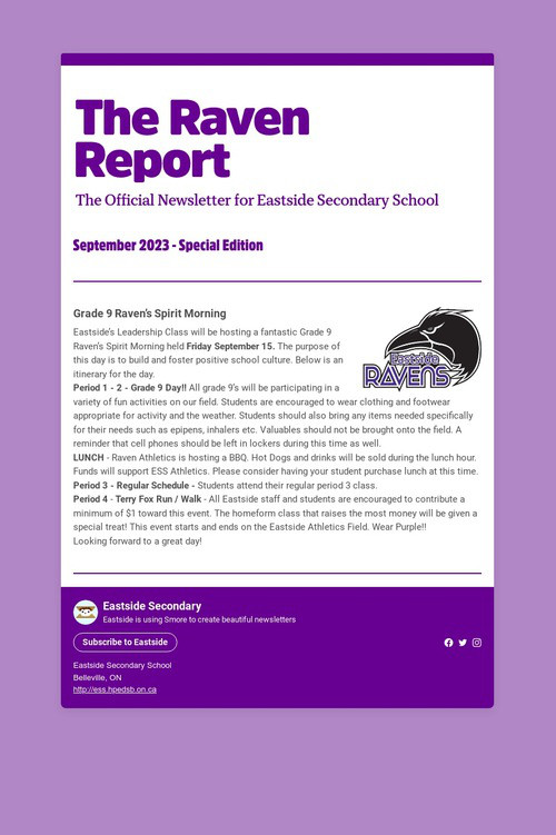 The Raven Report