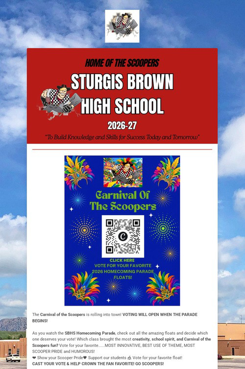 STURGIS BROWN HIGH SCHOOL