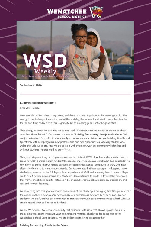 WSD Weekly