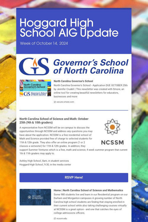 Hoggard High School AIG Update