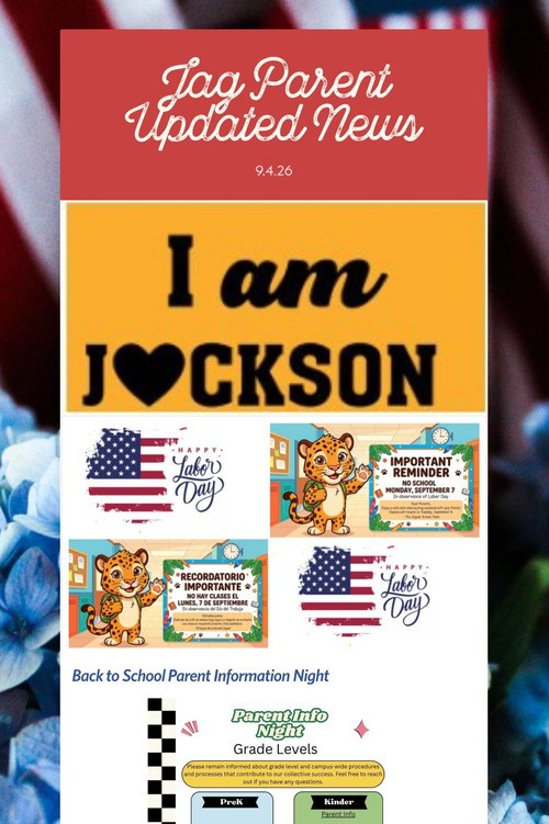 Jag Parent Updated News