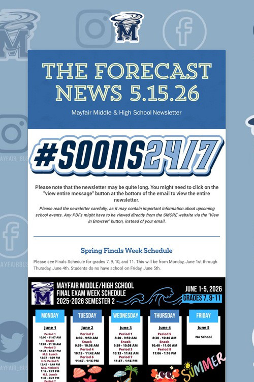 THE FORECAST News 5.15.26