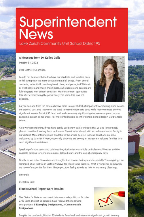 Superintendent News