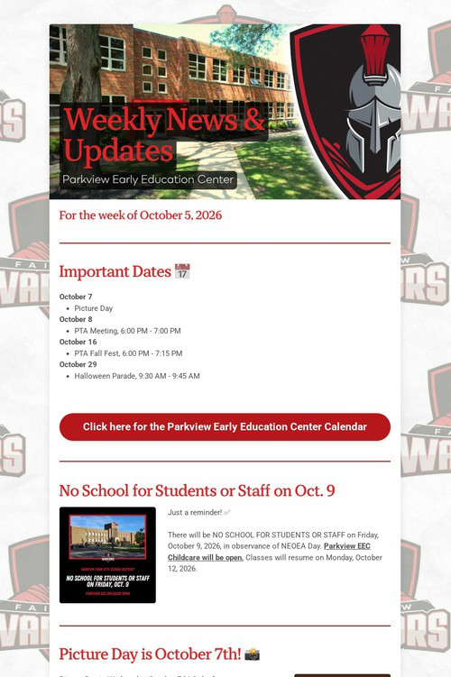 Weekly News & Updates