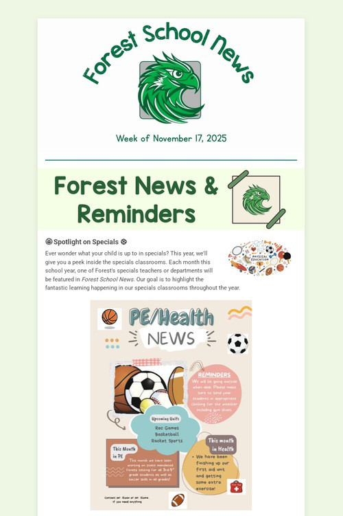 Forest School News (11.16.25)