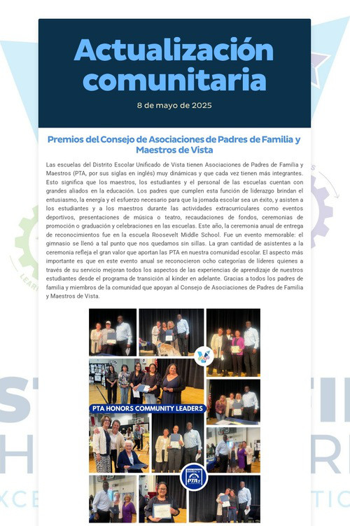 Actualización comunitaria