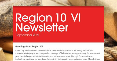 Region 10 VI Newsletter