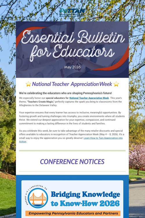 Essential Bulletin for Educators