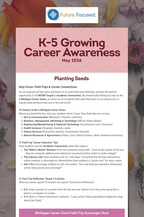 K-5 Growing Career Awareness