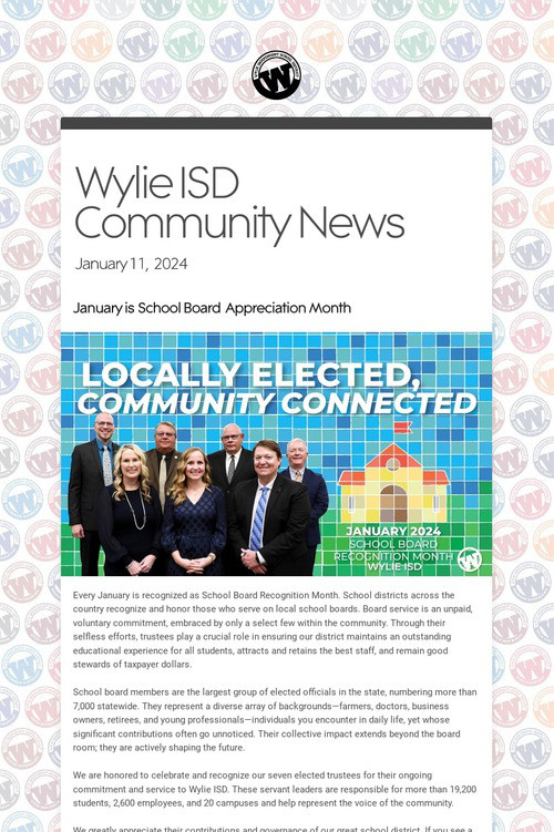 Wylie ISD Community News