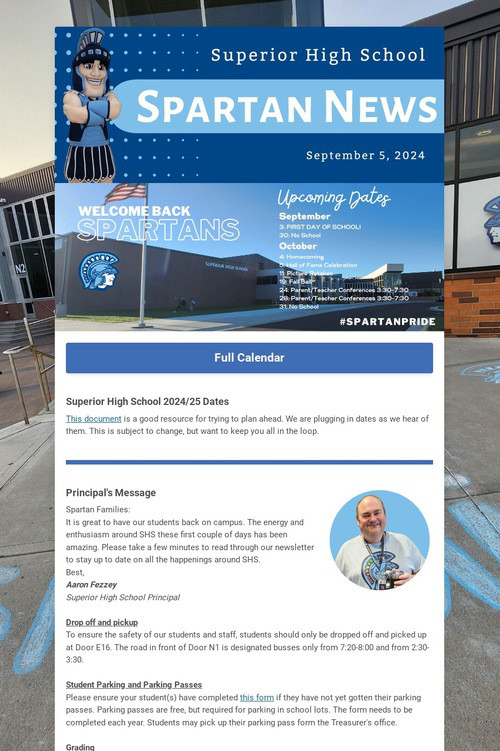 SHS Family News