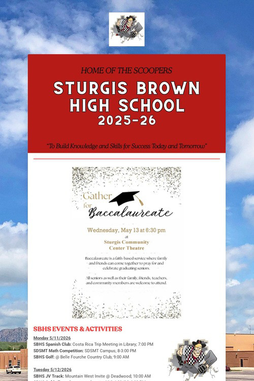 STURGIS BROWN HIGH SCHOOL
