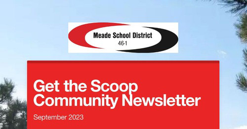 Get the Scoop Community Newsletter
