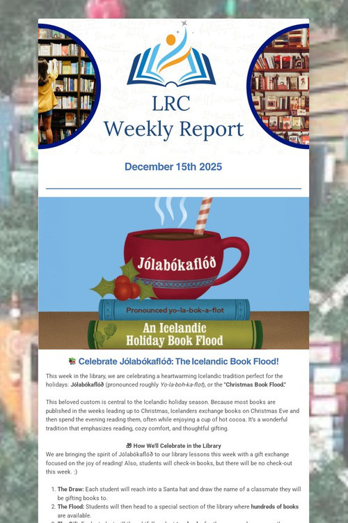 LRC Weekly Update