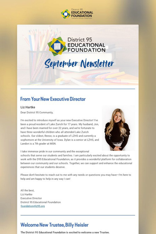 September Newsletter