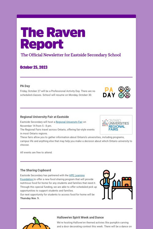 The Raven Report