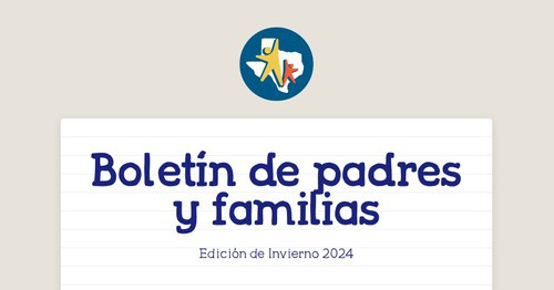 Boletín de padres y familias