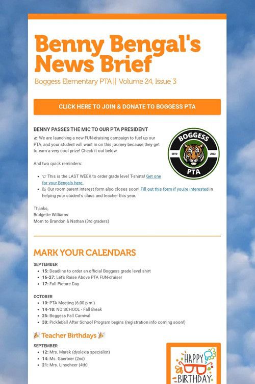 Benny Bengal's News Brief