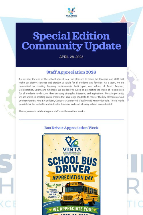 Special Edition Community Update