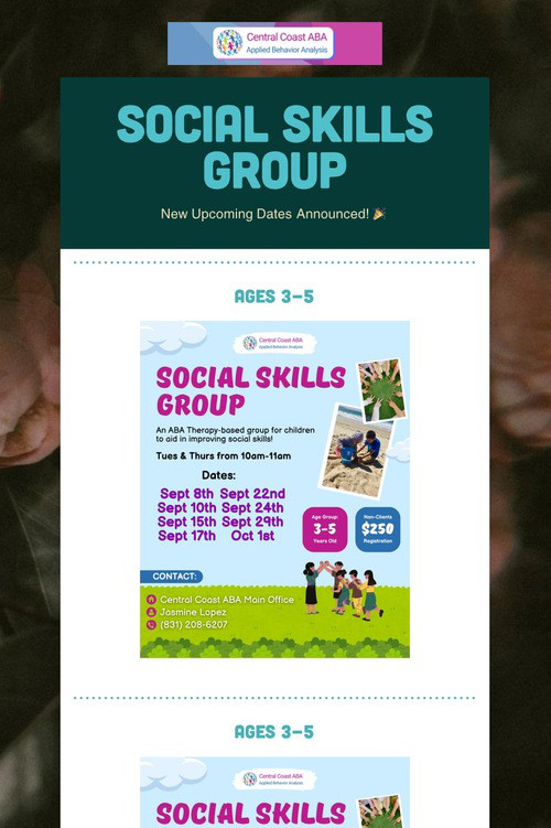 Social Skills Group
