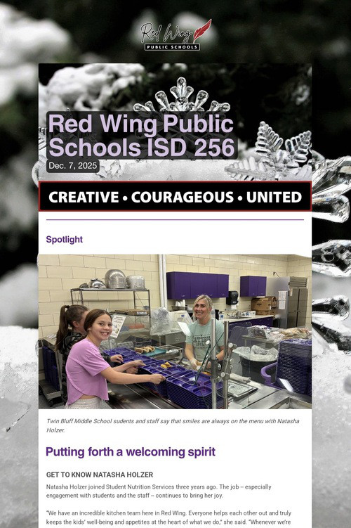 Red Wing Public Schools ISD 256