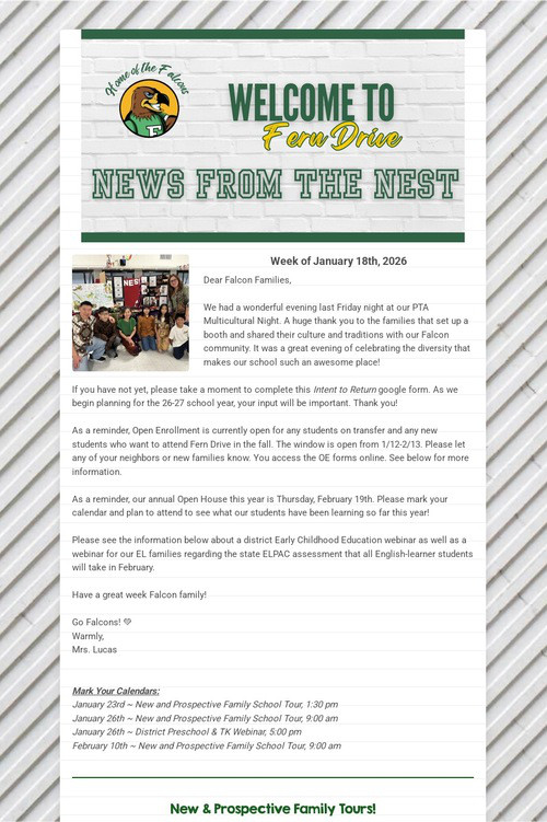 News From The Nest