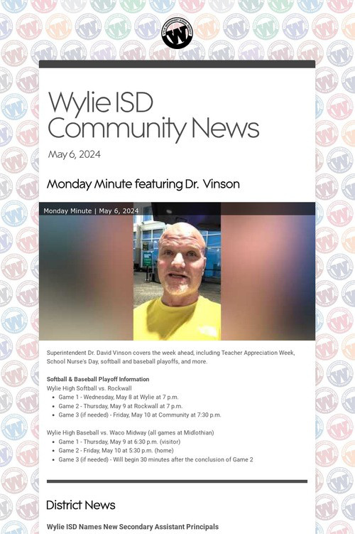 Wylie ISD Community News