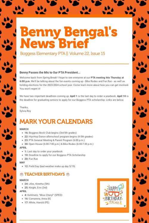 Benny Bengal's News Brief
