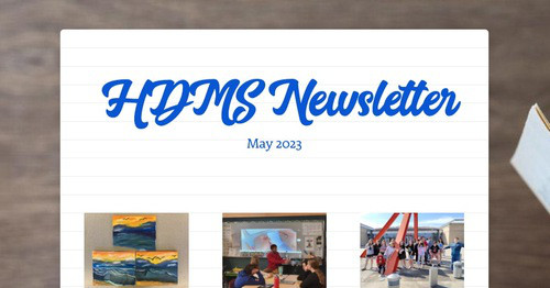 HDMS Newsletter