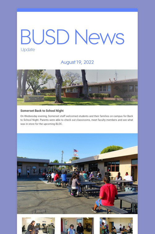 BUSD News