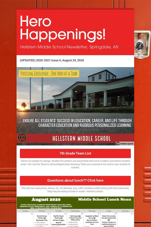 Hero Happenings!