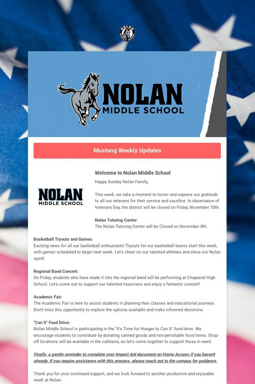 Weekly Update