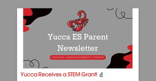 Yucca ES Parent Newsletter