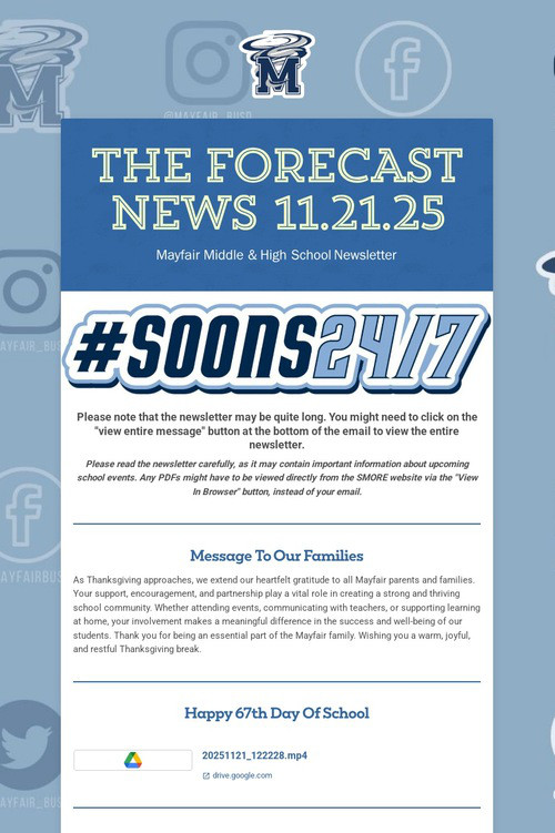 THE FORECAST News 11.21.25