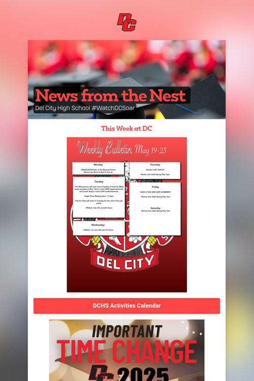 News from the Nest