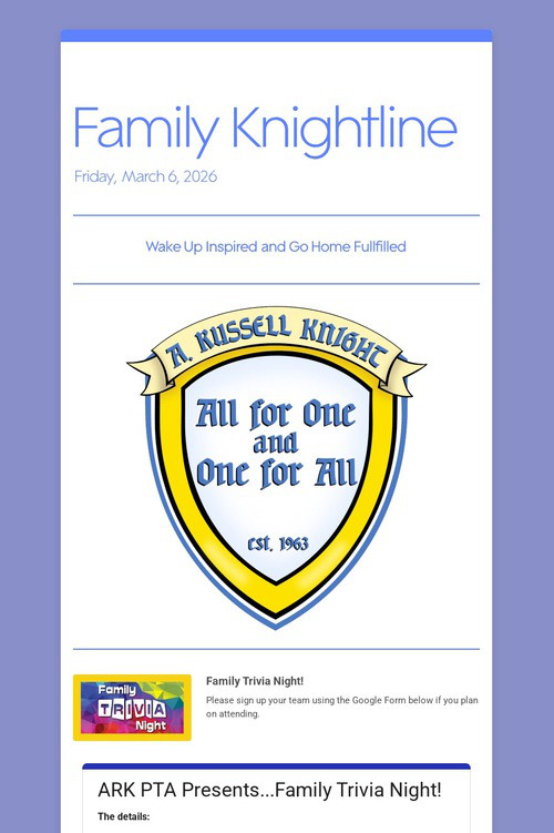 Family Knightline
