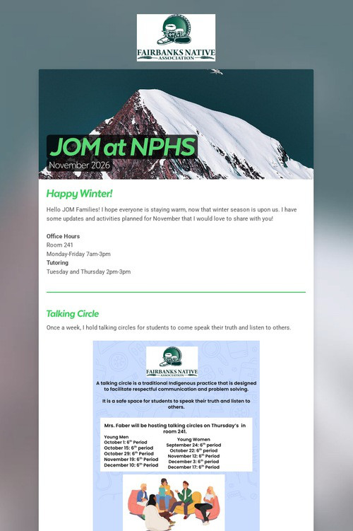 JOM at NPHS