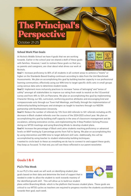 The Principal's Perspective
