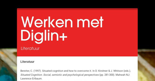 Werken met Diglin+