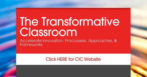 The Transformative Classroom | Smore Newsletters