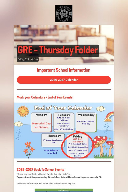 GRE - Thursday Folder
