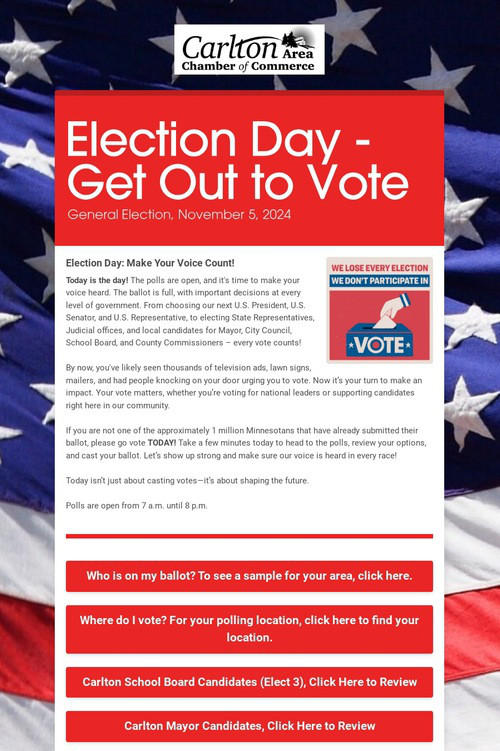 Election Day - Get Out to Vote
