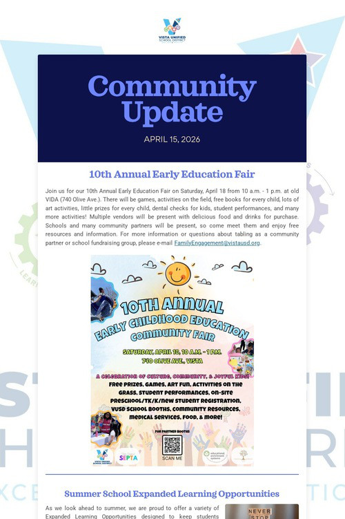 Community Update