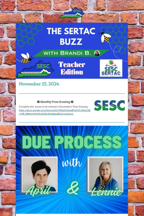 The SERTAC Buzz- Teacher Edition