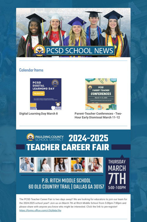 PCSD School News