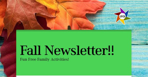 Fall Newsletter!!