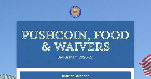 Pushcoin, Food & Waivers